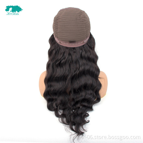 High Quality Virgin human hair thin skin wigs,4*4 lace frontal human hair wigs